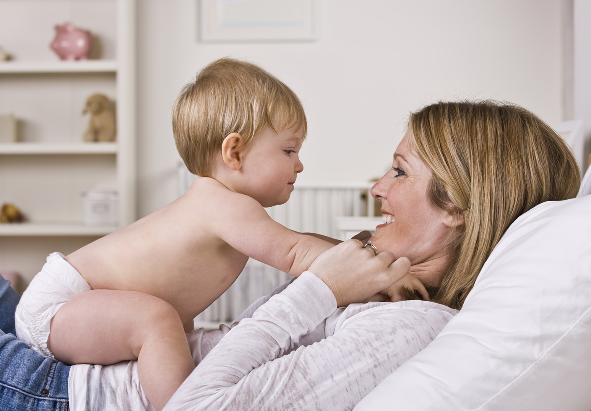 Une maman et son bébé